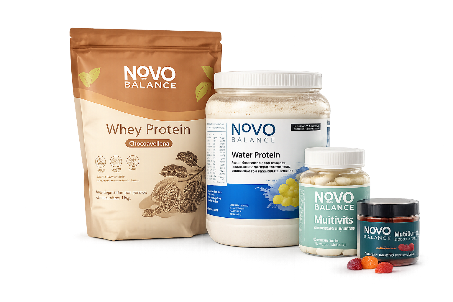 Línea principal de productos NovoBalance